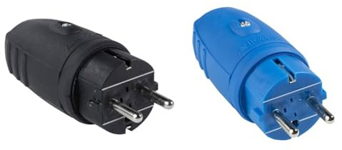 as - Schwabe Gummistecker Schutzkontaktstecker & Gummistecker Schutzkontaktstecker mit doppeltem Schutzkontakt