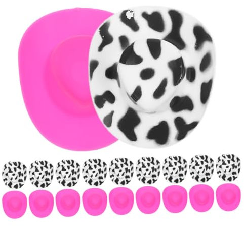 BESTonZON 20stücke Kunststoffhüte Zum Basteln Kleine Partyhüte Minihüte Zum Basteln Minihut Minihaustierhut Diy Hut Basis Mini Hut Für Puppe Dekorativer Kleiner