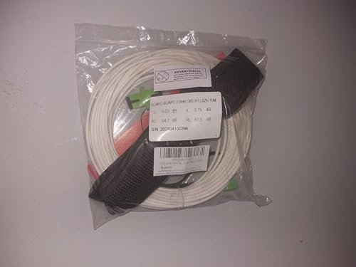 SEED Laser fibra óptica – Localizador visual de fallas – Herramientas de fibra optica – Probador de cable de fibra óptica de 10KM para conector Universal de 2.5 mm SC/FC/ST (PACK)