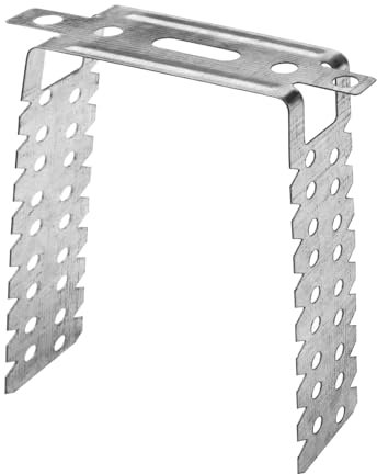 TSSS 50 Stück Direktabhänger 0,7 x 275 mm Deckenverkleidung Deckenabhänger trockenbau U profil Dicke 0,7 mm U-Abhänger
