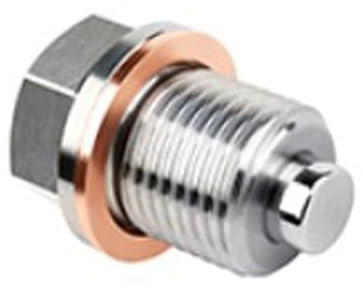 LIUONZTFD Ersatz-Motorölablassschraube mit Unterlegscheibe, Dichtung, magnetische Ölablassschraube, Dichtung aus Edelstahl, Ölwannen-Ablassmutter, Bolzen(M16x1.5)