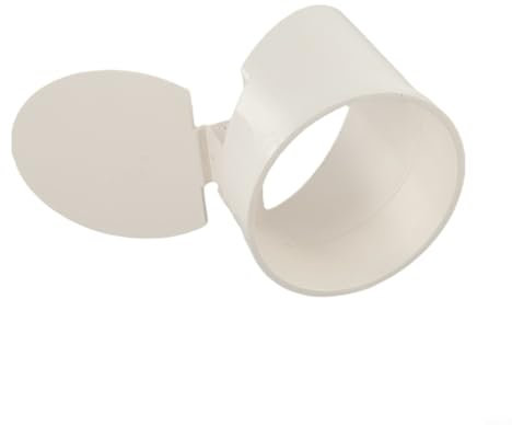 Niceminiwall Clapet anti-retour pour tuyau de vidange - Clapet anti-retour - Clapet anti-retour - Drainage extérieur (110 mm)