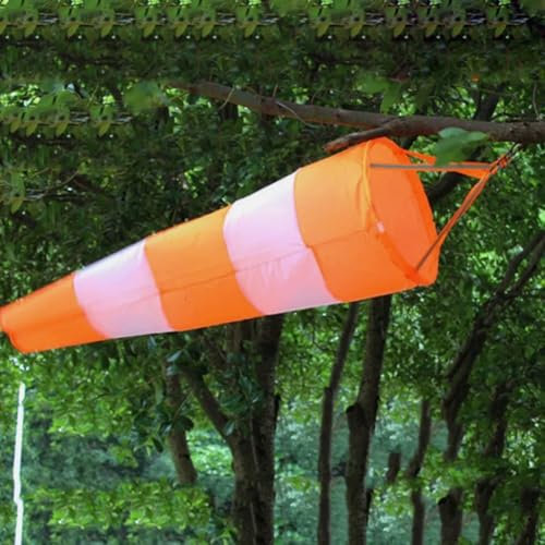 Manica a vento ad alta visibilità, 1 m, progettata per aeroporti, con materiale e occhielli