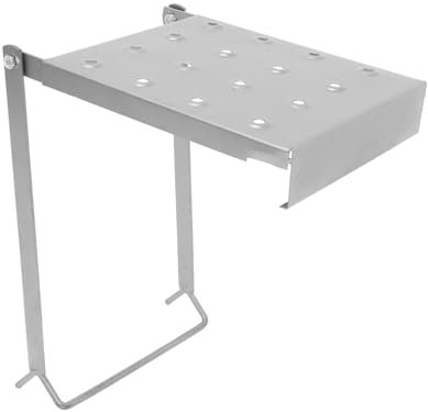 Uonlytech Piattaforma Di Lavoro Ferro Per Scale Accessorio Pratico e Robusto Con Vassoio Integrato Per Strumenti e Materiali Per Ambienti Di Lavoro Vari e Professionisti Movimento