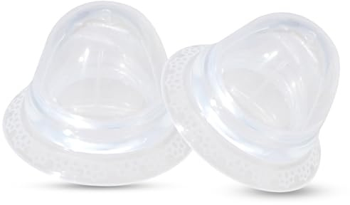 MACQIU Nippelsauger 2 Set,Silikon Nippel Sucker Nippelkorrektor Nippelabzieher Brustwarzen Stimulator erotisches Sex Spielzeug ab 18 für die Frauen (Mit Muster)
