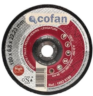 Disco de desbaste profesional +30% de rendimiento acero y hierro para amoladora angular