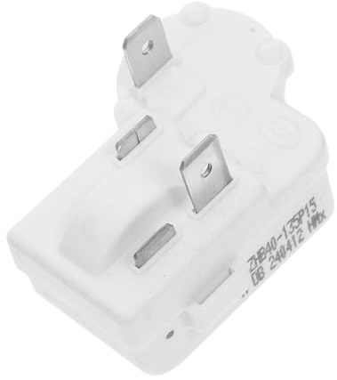 Homoyoyo Relais de Démarrage pour Compresseur de Réfrigérateur avec Protection les Surcharges pour Mini-réfrigérateur et Congélateur Relais Broches