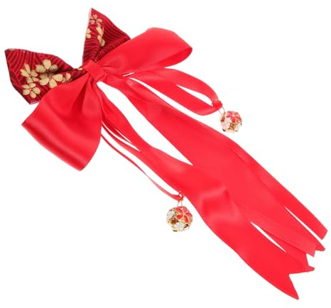 FUNOMOCYA Elastisches Haargummi mit Schleife für Damen Vintage Haarschmuck Geeignet für Dickes und Dünnes Haar Vielseitiges Haarzubehör für Ponytail und Dutt für Geburtstage Feiertage und