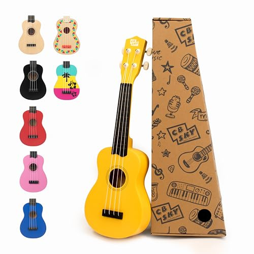 CB SKY 21 (53cm) Soprano Ukulele for Kids/Beginners - Yellow