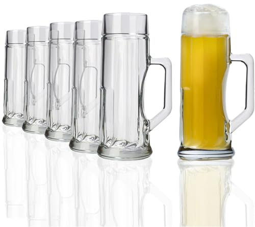 Stölzle Oberglas - Juego de 6 jarras de cerveza (0,3 L, 0,3 L, 0,3 L, apto para lavavajillas, 0,3 L)