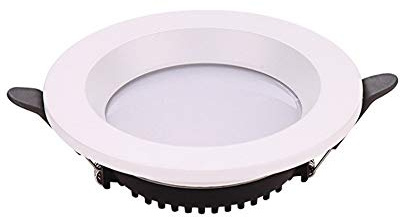 OZZKI Empotrado Decoración de Garaje de luz de Voltaje de una pie DIRIGIÓ Luz de Techo incrustada Integrado (Color : Warm Light, Tamaño : 9W)