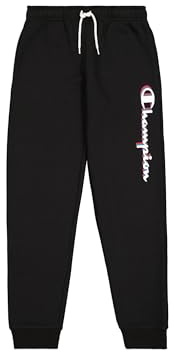 Champion Pantalon de survêtement Legacy Boy - Big Logo - Noir - 9-10 Ans, Noir (Kk001), 9-10 Ans