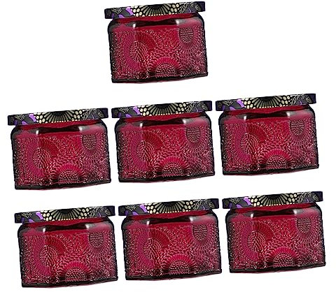 Anneome 7stücke Kerzenbehälter Für Diy Kerzen Kerzengläser Als Lagerung Mit Modern Und Langlebig