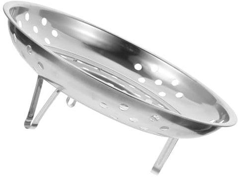 Cabilock Rejilla Redonda Inoxidable Bandeja Para Cocinar Al Vapor Plato Inoxidable