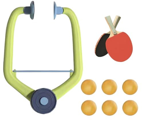 Senermter Pingpong Türrahmen, Tischtennis Spiel Tür, Trainer Set, Tischtennis Ball, Mehrfarbig