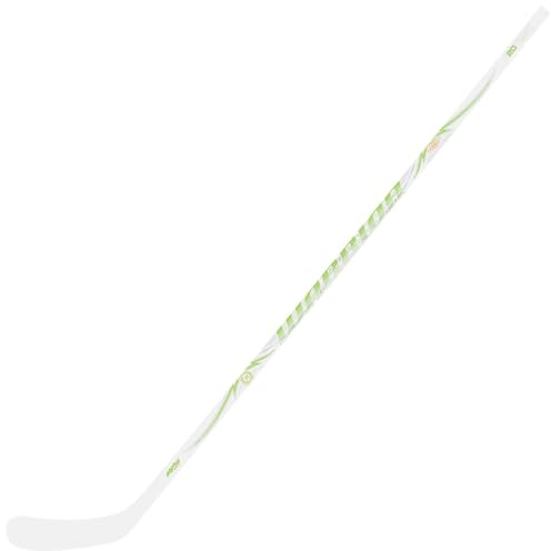 Warrior Ishockeyklubba Alpha Deluxe Junior (vit, 55 tum, Flex 50, böjning 28, höger)