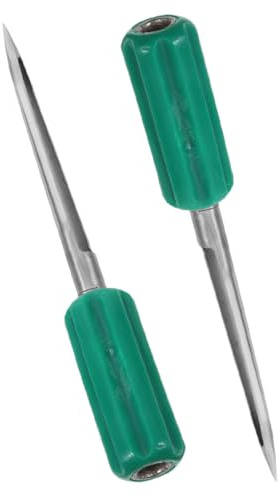 VICASKY 2 pièces Sampler Céréales Métal Inoxydable Aiguille de Prélèvement pour Maïs et Outil Pratique pour Ferme et Maison Lot