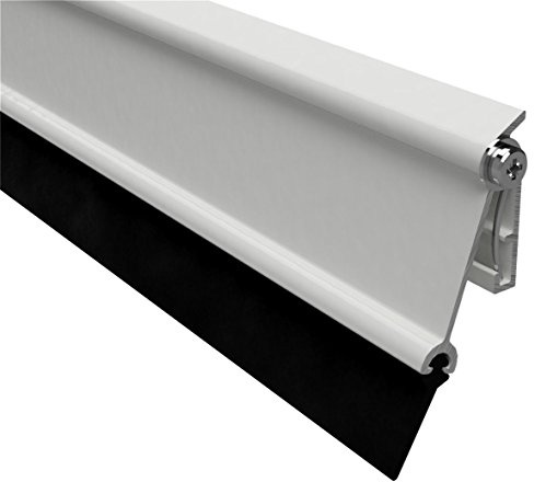 Stormguard 14SR5340914A AT3 - Paraspifferi automatico porta soglia, Finiture colore Argento, 914 mm