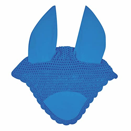 Weatherbeeta Prime Ear Bonnet Fly Veil Pony Royal Blue