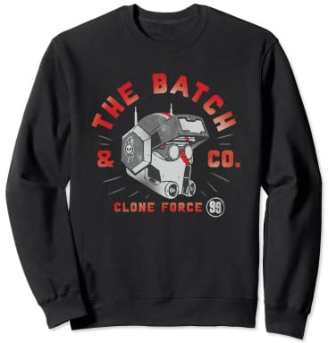 Star Wars The Bad Batch & Co Clone Force Tech Helmet Sweatshirt