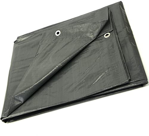 GARDENIX Bâche de Protection Multi-usages Gris 120 g/m² (2 m x 4 m)