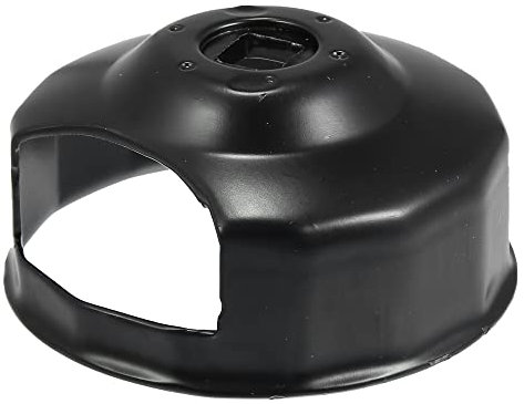 X AUTOHAUX Ölfilterschlüssel Kappen Sockel Entferner Werkzeuge 76mm 14 Flöten Schwarz
