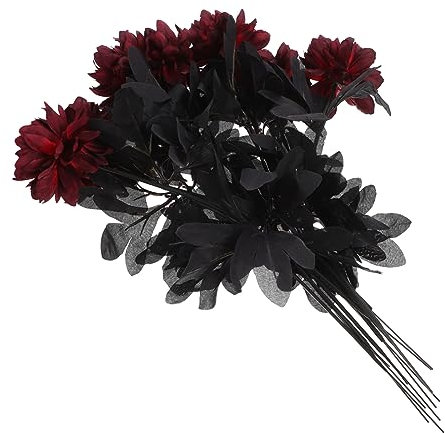 RORPOIR Künstliche Blume Dekorative Pflanze Für Die Inneneinrichtung Kunstblumen 10er-Set Rot