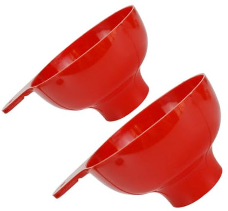 CONGARTENO 2pezzi Funnel Bocca Larga Per Oli Marmellate Utensile Da Cucina Versatile e Facile Pulire Design Pratico Per La Casa e Uso Quotidiano