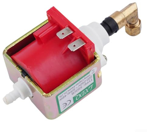 Eawfgtuw 55DCB 48 W Bühnenlicht-Motornebel-Ölpumpe für 2000 W 3000 W Nebel-Rauchmaschine, Hochdruckleistung, Gusseisen-Konstruktion, effiziente Durchflussmenge von 350–400 ml/min