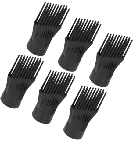 LOLIPPYY 6pezzi Pettine Ricambio Asciugacapelli Ugello Accessorio Diffusore Sostituzione Styling Cura Capelli Domestico Salone