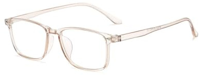 Nyxphy Stylische Kurzsichtige Brille mit Blaulichtfilter – Tr90 Leichte Fernbrille mit Sehstärke Damen Herren