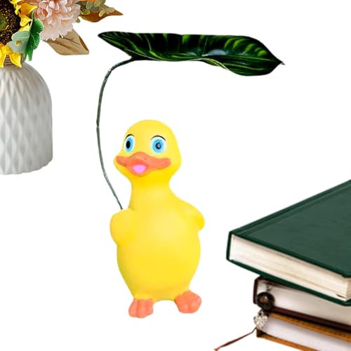 Générique Canards Miniatures | Statue De Canard De Jardin Décorative - Décor Résistant en Résine pour Bureau, Allées, Balcons, Jardins et Intérieur