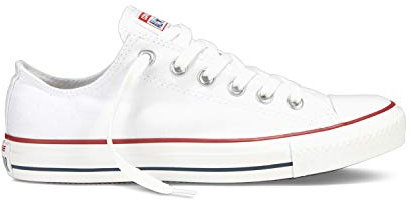 Converse Chuck Taylor All Star Unisex Canvas Shoes with 7kmh Stick White 38