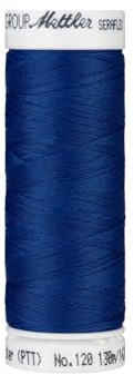 Mettler SERAFLEX elastischer Nähfaden 130 m royal blau Fb. 1303