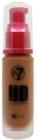 W7 HD Foundation - Hazelnut