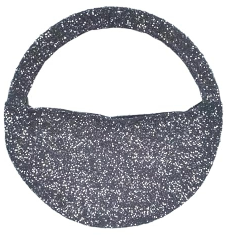 predolo Borsa Portaoggetti per Cerchio da Fitness per Donne, Organizer per Attrezzatura da Ginnastica per Feste, Gray L