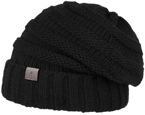 LIERYS Jil Strickmütze Oversize Beanie Made in Germany Unisex Herbst Winter