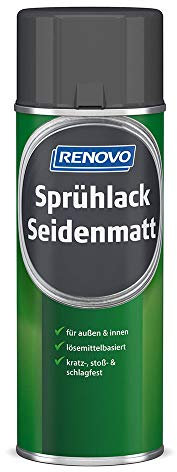 Sprühlack RAL 7001 Silbergrau 400 ml Seidenmatt Renovo