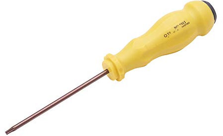 Utoolmart Torx-Schraubendreher, magnetische Öffnung,Reparatur-Schraubendreher, rutschfest, 75 mm langer Griff,multifunktional,für Elektronik,Handy,Tablet,PC,Reparatur, Demontage,Werkzeug,1 Stück