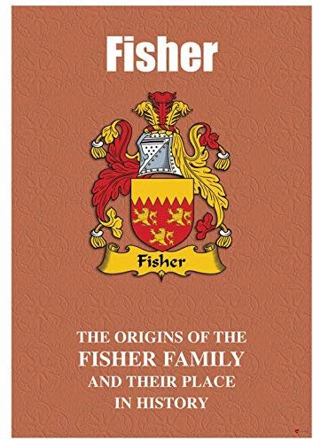 I LUV LTD Fisher Anglais Nom de Famille Livret D'histoire avec de Brefs Faits Historiques
