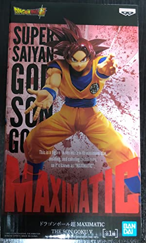 Banpresto BP17034 Dragon Ball Super Maximatic PVC Statue The Son Goku V 25 cm