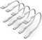 Short USB C Cable[0.3M, 5Pack], 30CM USB A to USB C Cabel 3A Fast Charging Type C Lead compatible for Samsung Galaxy S23 S22 S21 S20 S10 S9 S8 Plus Note 10 9 8, Google Pixel, Xiaomi, Sony