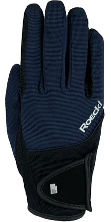 Roeckl Sports Reithandschuh Milano, Freizeit Sommer Handschuh, Marine 8.5