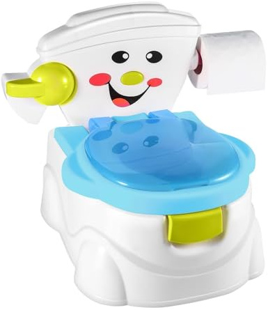 Kinder Töpfchen Baby Toilette mit Toilettensitz, Trainingstöpfchen Kinder, Lern Toilette Kinder, Rutschfest Kinder WC Baby Töpfchen, Tragbare Kindertoilette, Toilettentrainer für Kleinkinder Geschenk