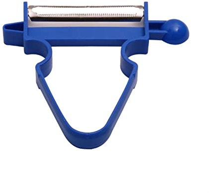 Pelapatate Pelaverdure Affettatrice Tritatutto Taglia Julienne Utensili for grattugia in acciaio inossidabile Set di pelapatate Magic Trio Accessori for la cucina pelapatate(Onecolor)
