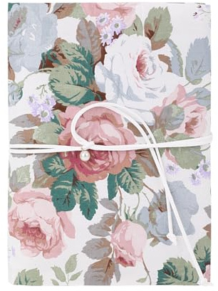 FineInno Rose Buchhülle Waschbarer Buchschutz Buchhüllen für Taschenbuch Book Sleeve Cover Buchumschläge für Taschenbücher Geschenk für Buchliebhaber