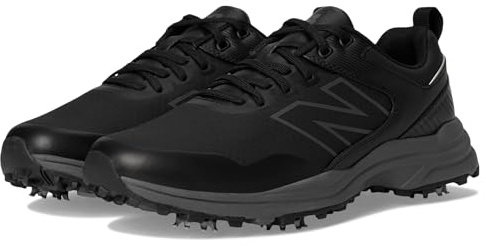 New Balance Brighton V2 - Scarpe da Golf da Uomo, Nero/Grigio, 50 EU