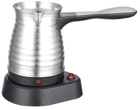 FytStycale 500ml Electric Kettle, Stainless Steel Coffee Maker, Turkish Greek Arabic Coffee Pot for Home Kitchen