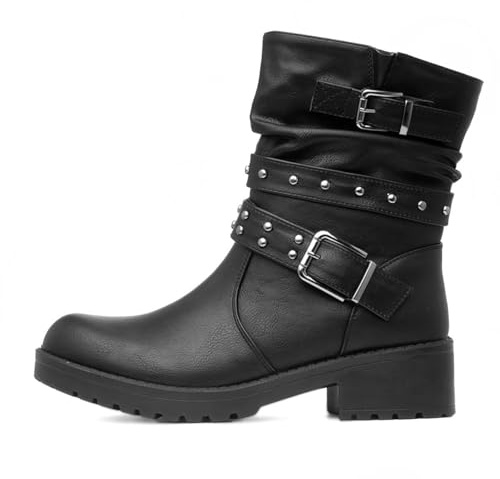 Lilley Meredith Womens Black Calf Boot - Size 6 UK - Black