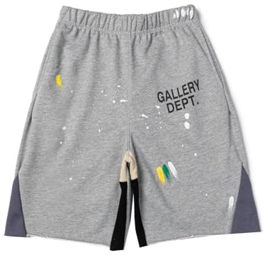 YANGSMEN Retro High Street Hip Hop Graffiti Pantaloncini Sportivi per Gli Uomini E Le Donne Sport Estivi Pantaloncini Casual-Color-2||S